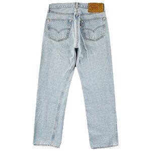 VTG 90s Levi’s 501 Jeans Men’s 30x29 Light Blue USA Made 501-0134 Tagged 32x30